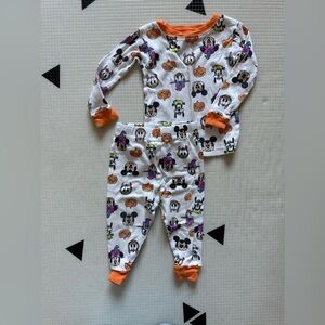 Disney|Baby gender neutral Halloween Character Pajama Set,long sleeve & pants•••